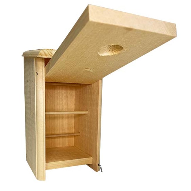 Birdhouse - the Flip & Fluff, a Convertible Bird House + Winter Roost
