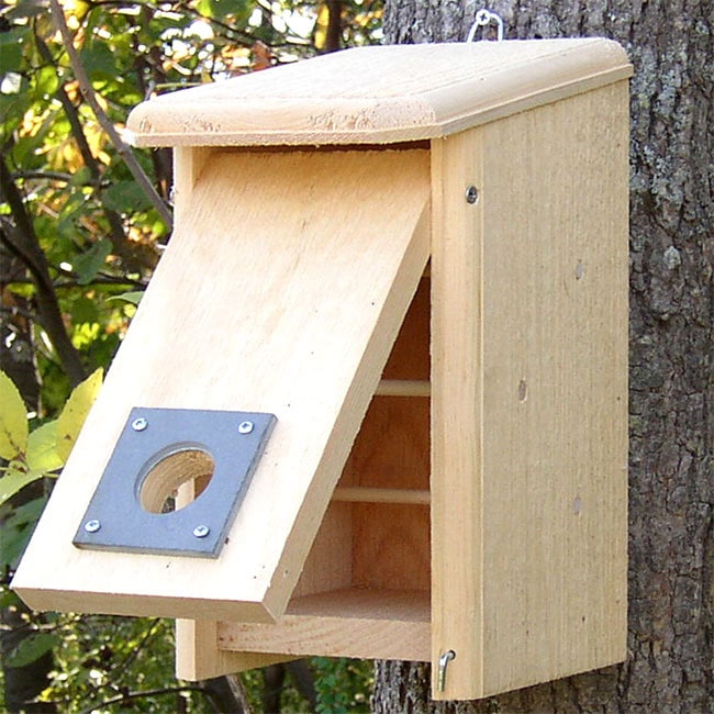 Birdhouse - the Flip & Fluff, a Convertible Bird House + Winter Roost