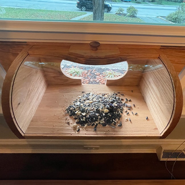 Bird Feeder, The Breadbox Banquet