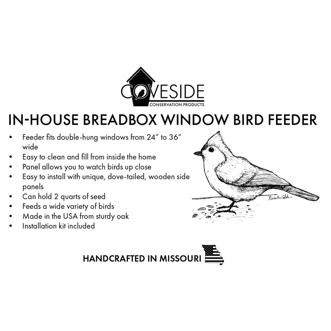 Bird Feeder, The Breadbox Banquet