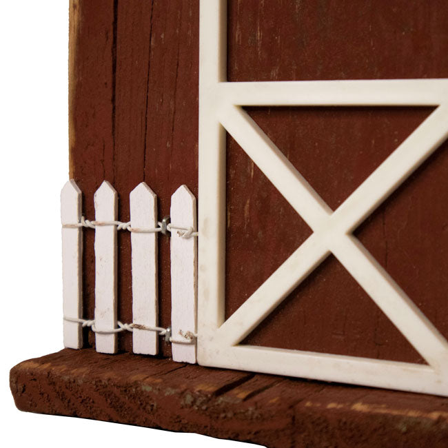 Birdhouse, The Summitville Stable in White or Red