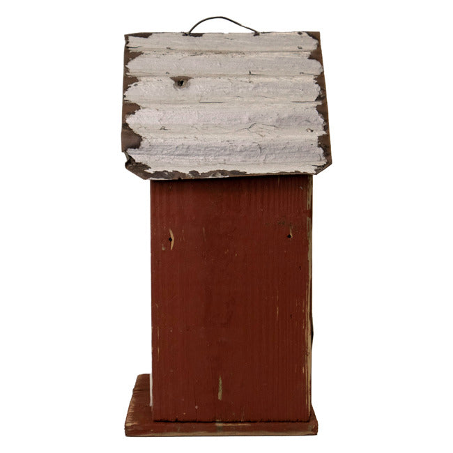 Birdhouse, The Summitville Stable in White or Red