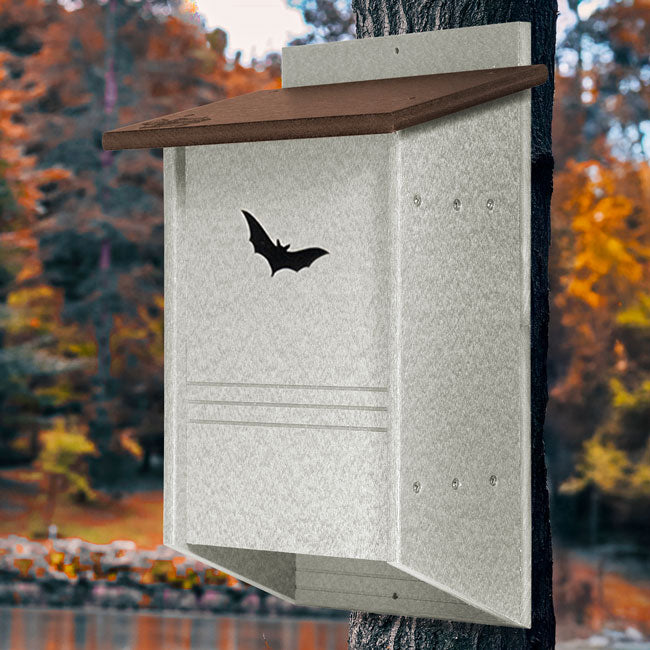 Bat House, The Batcave Lite, Amish made bat house in a tree