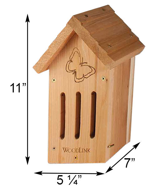 measurements for Butterfly House DIY Craft Kit www.wingandhive.com