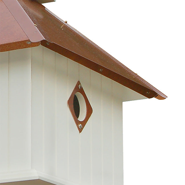 Birdhouse, The Carriage House | Pollinator Shelter in Cedar | Wing and Hive