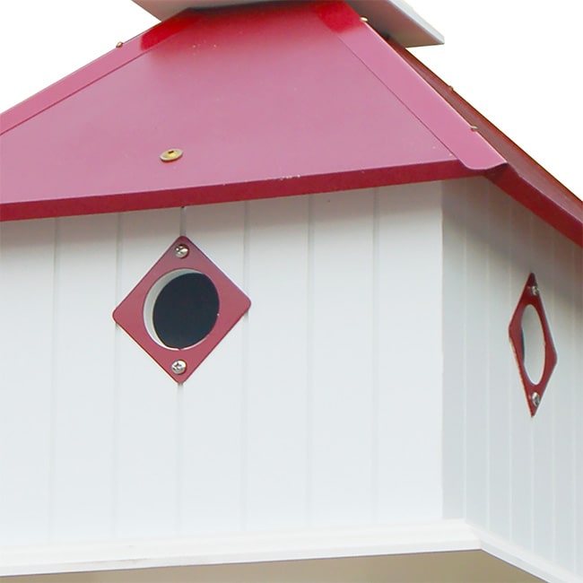 Birdhouse, The Carriage House | Pollinator Shelter in Cedar | Wing and Hive