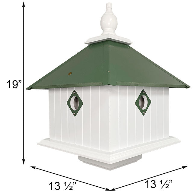 Birdhouse, The Carriage House | Pollinator Shelter in Cedar | Wing and Hive