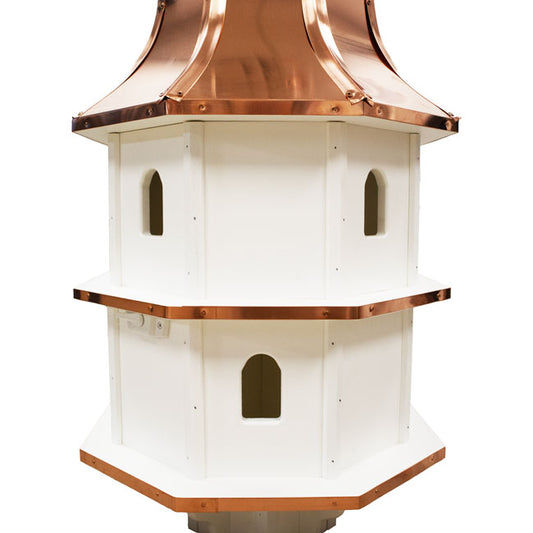 The Tweet Suite II amish made birdhouse with perch closeup