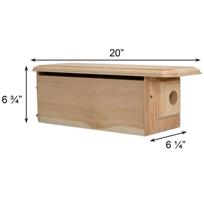 Birdhouse, Horizontal Bluebird House