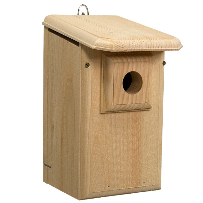 Birdhouse, Western Bluebird House with Observation Window