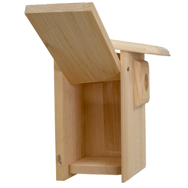 Birdhouse, Western Bluebird House with Observation Window