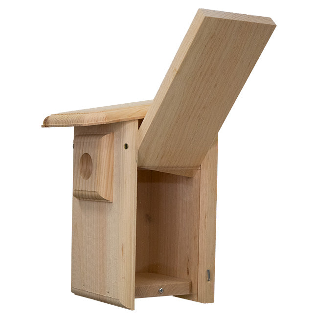 Birdhouse, Western Bluebird House with Observation Window