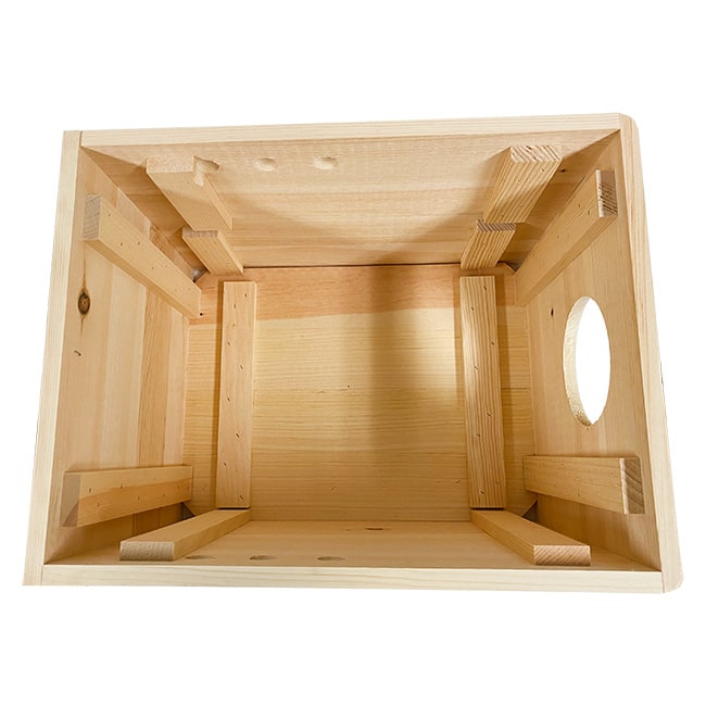 Owl House, The Owl Chateau | Owl Birdhouse in Cedar | Wing and Hive