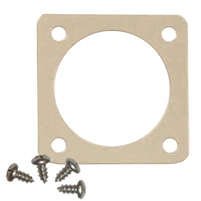 Birdhouse Hole Protector, 1.5" dia. hole, Steel