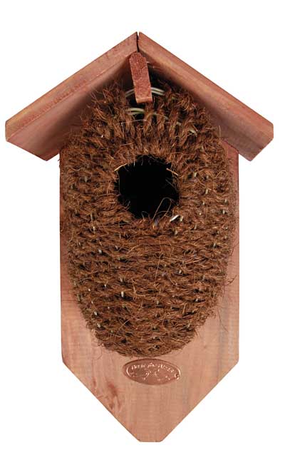 Birdhouse, Bird Nest Roosting Pocket, SUPER CUTE! www.wingandhive.com