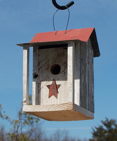 Birdhouse, Beavertown Bird Shack www.wingandhive.com