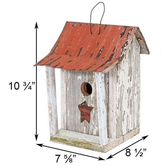 measurements for Birdhouse, Beavertown Bird Shack www.wingandhive.com