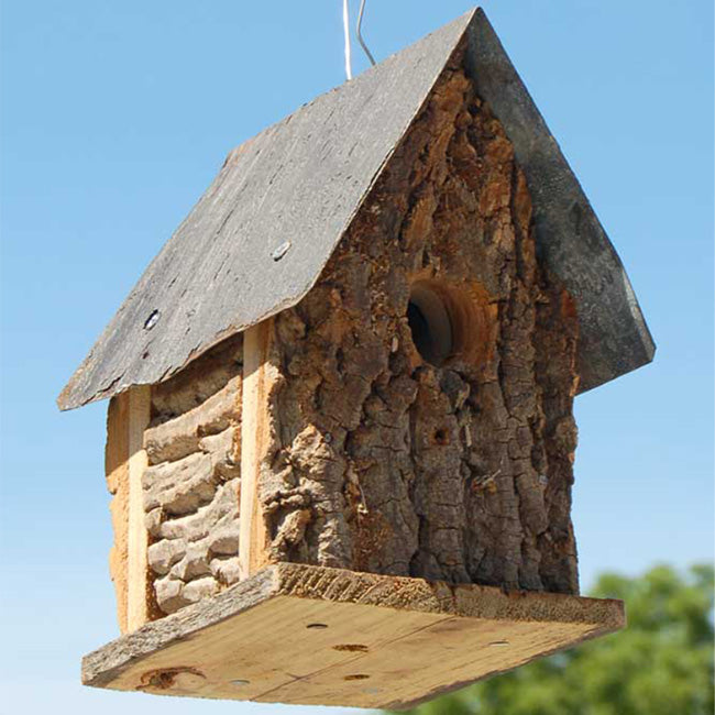 Birdhouses, The Summer Camp Set of 3 | Pollinator Shelter in Cedar | Wing and Hive