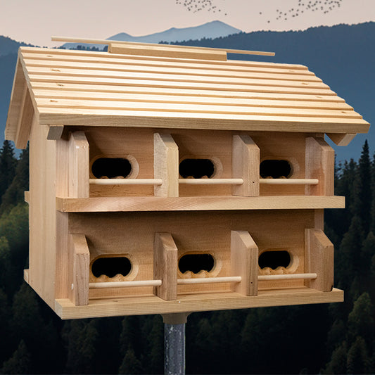 Cedar Purple Martin House www.wingandhive.com