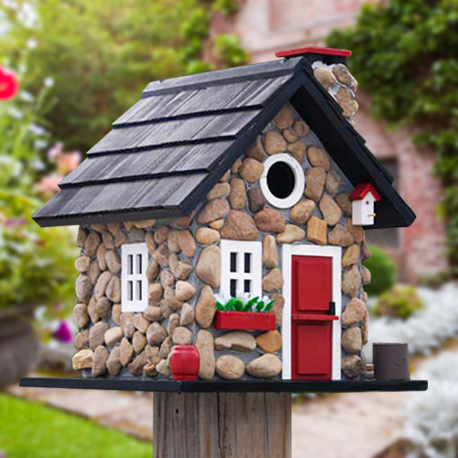 Birdhouse, The Windy Ridge Stone House