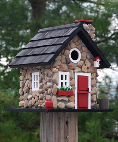 Birdhouse, The Windy Ridge Stone House