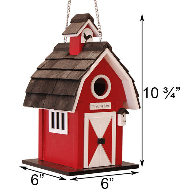 Birdhouse, Classic Barn Red