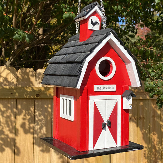 Birdhouse, Classic Barn Red