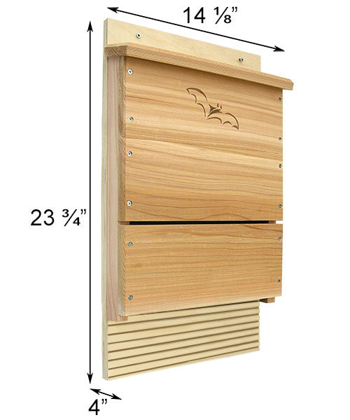Bat House, The Extra Large DIY Kit measurements