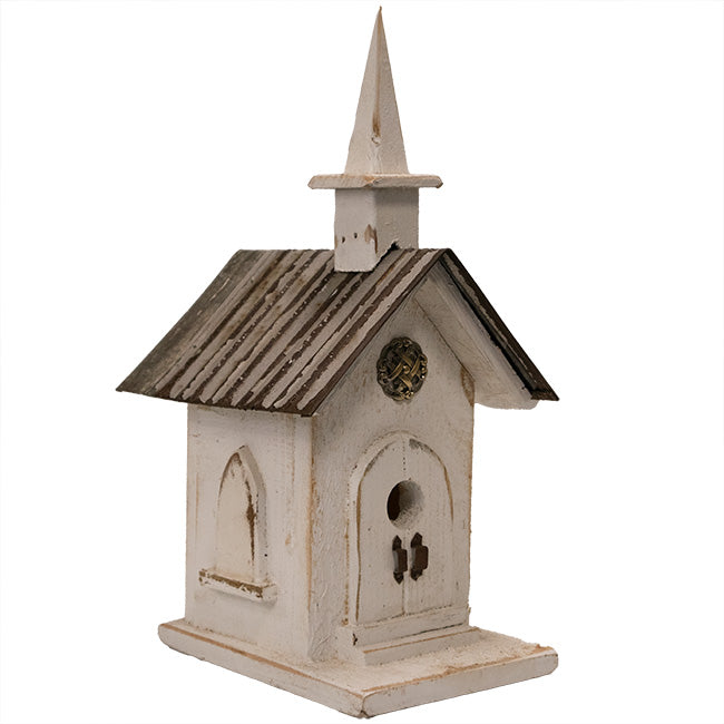 Birdhouse, The Country Chapel | Pollinator Shelter in Cedar | Wing and Hive