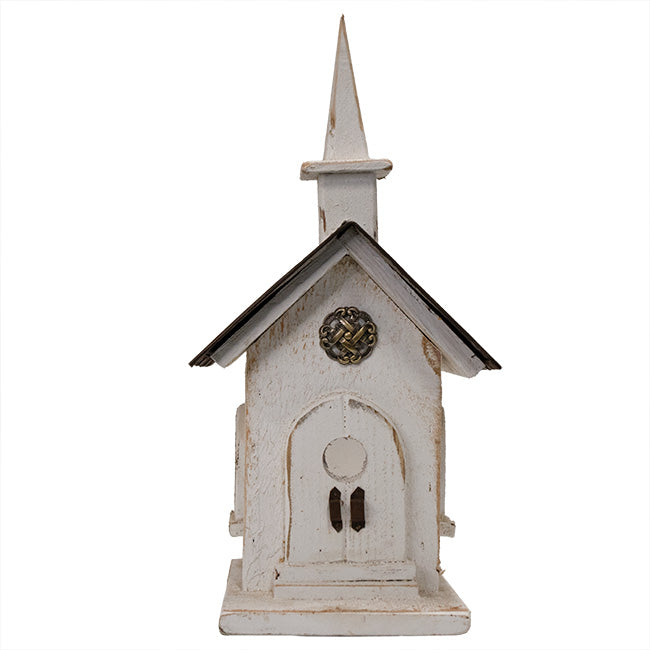Birdhouse, The Country Chapel | Pollinator Shelter in Cedar | Wing and Hive