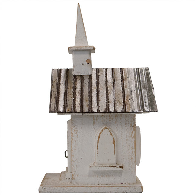 Birdhouse, The Country Chapel | Pollinator Shelter in Cedar | Wing and Hive