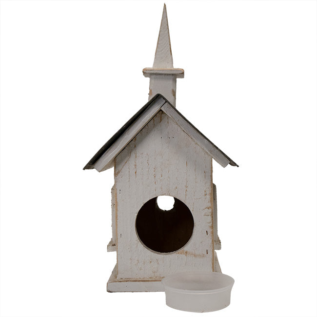 Birdhouse, The Country Chapel | Pollinator Shelter in Cedar | Wing and Hive