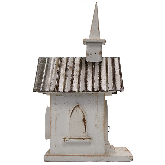 Birdhouse, The Country Chapel | Pollinator Shelter in Cedar | Wing and Hive