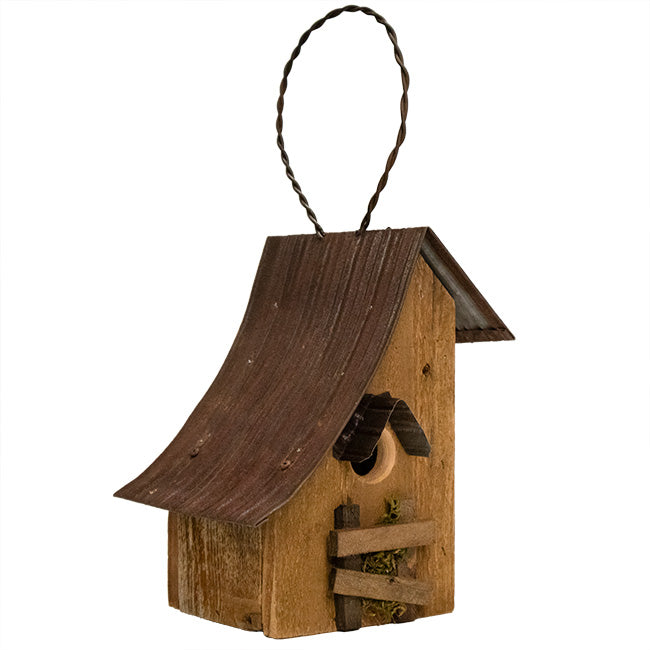 Birdhouse, The Kooky Chickadee Cottage | Pollinator Shelter in Cedar | Wing and Hive