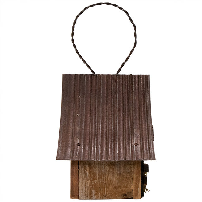 Birdhouse, The Kooky Chickadee Cottage | Pollinator Shelter in Cedar | Wing and Hive