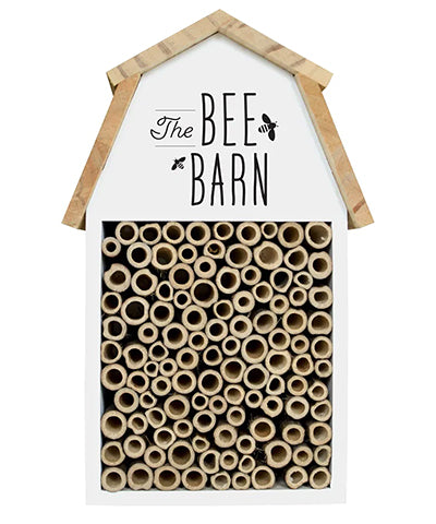 The Bee Barn Farmhouse Bee Nesting House www.wingandhive.com