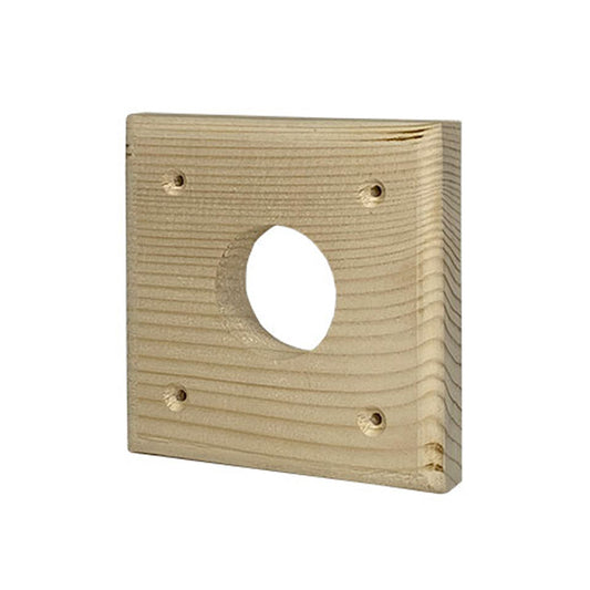 Birdhouse Hole Protector, 1.5" dia. hole, Pine*