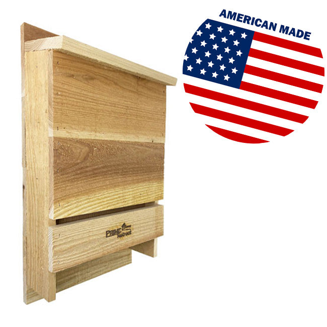 Bat House, The Classic Triple-Celled Cedar (sized for up to for 200 Bats)*