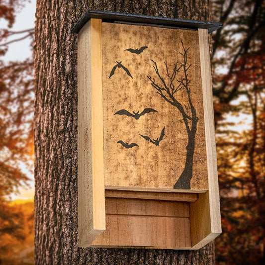 Bat House - The Beautiful, Supportive One (sized for up to 50 bats) www.wingandhive.com