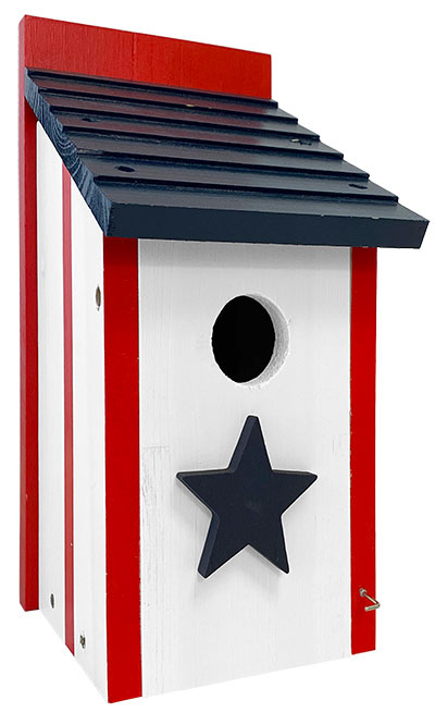 Bluebird Birdhouse, The Patriot