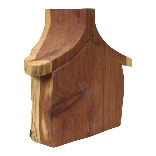 back view of Birdhouse, Rustic Handmade and Unique! www.wingandhive.com