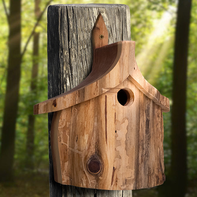 Birdhouse, Rustic Handmade and Unique! www.wingandhive.com