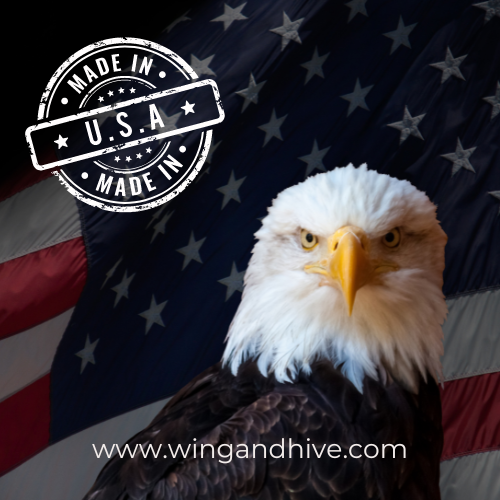 made in USA product www.wingandhive.com