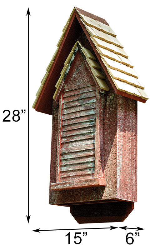 Bat House, The Victorian-Styled One (sized for up to 100 bats)