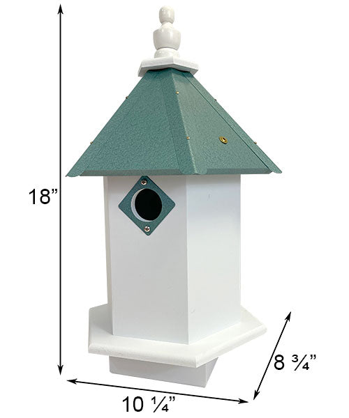 Birdhouse, The Sycamore | Pollinator Shelter in Cedar | Wing and Hive